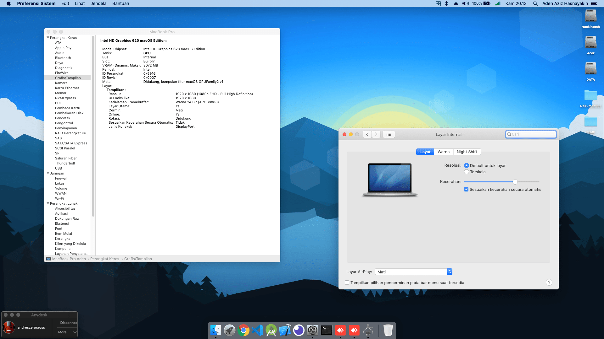 Acer Swift 3 SF314 54G 51WS [Intel HD 620 + I2C] 6